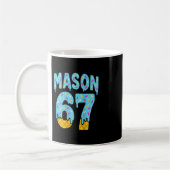 Six Seven Eis Drip Mason 67 Meme Halloween ( Kaffeetasse (Links)