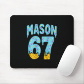 Six Seven Eis Drip Mason 67 Meme Halloween ( Mousepad (Mit Mouse)