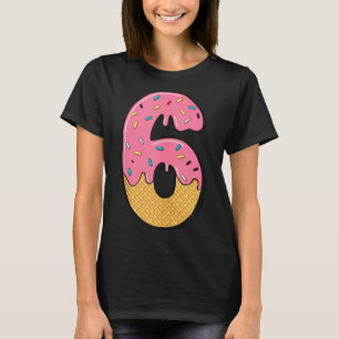 Six Seven Eiscreme 67 Lustig Mason Meme Einfacher  T-Shirt