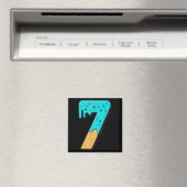 Six Seven Eiscreme 67 Lustig Mason Meme Einfaches Magnet (In Situ (Geschirrspüler))