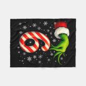 Six Seven Funny Christmas Couple Matching Meme  Fleecedecke (Vorderseite (Horizontal))