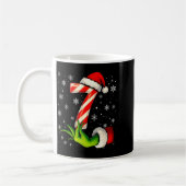 Six Seven Funny Christmas Couple Matching Meme Kaffeetasse (Links)