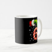 Six Seven Funny Christmas Couple Matching Meme Kaffeetasse (VorderseiteRechts)