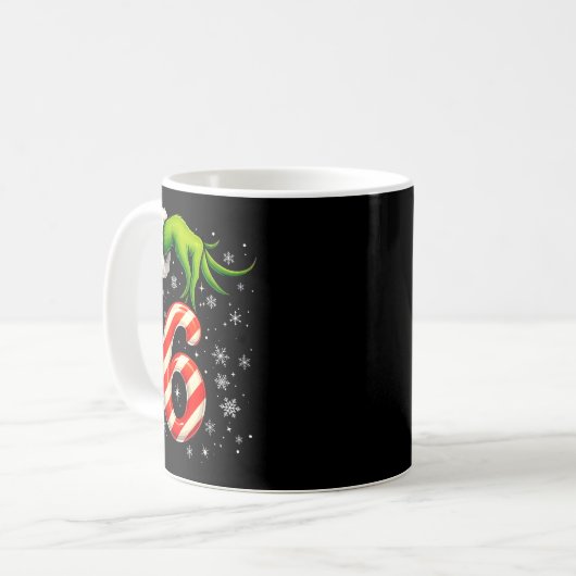 Six Seven Funny Christmas Couple Matching Meme  Kaffeetasse (Vorderseite Links)