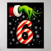 Six Seven Funny Christmas Couple Matching Meme  Poster (Vorne)