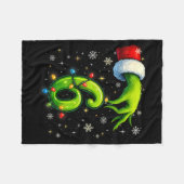 Six Seven Funny Christmas Meme Couple Matching  Fleecedecke (Vorderseite (Horizontal))
