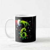 Six Seven Funny Christmas Meme Couple Matching Kaffeetasse (Links)