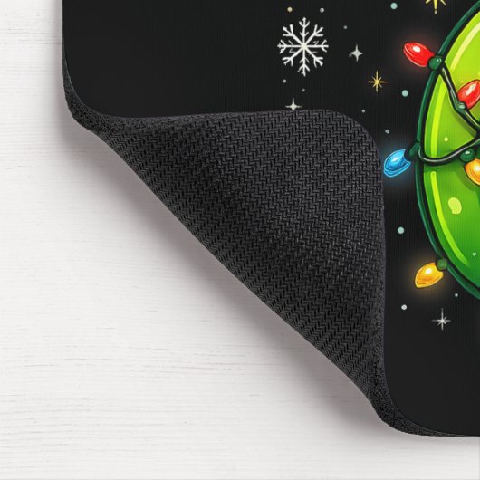 Six Seven Funny Christmas Meme Couple Matching Mousepad (Ecke)