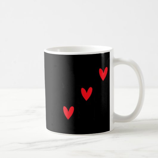Six Seven Gamer 67 Valentines Day 6 7 Funny Kaffeetasse (Rechts)