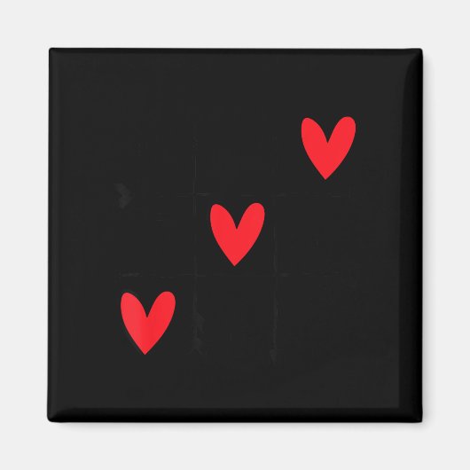 Six Seven Gamer 67 Valentines Day 6 7 Funny Magnet (Vorne)