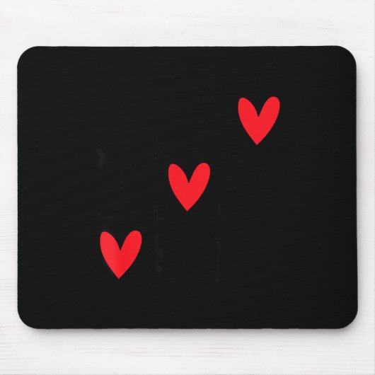 Six Seven Gamer 67 Valentines Day 6 7 Funny Mousepad (Vorne)
