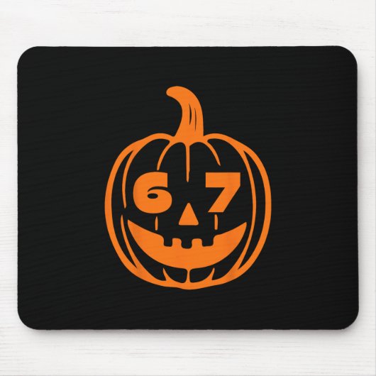 Six Seven Halloween-Kostüm für Lehrer Schüler  Mousepad (Vorne)