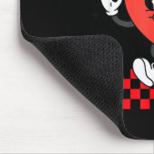 Six Seven Heart 6 7 Meme Boy Girl Funny Valentine Mousepad (Ecke)