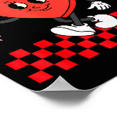 Six Seven Heart 6 7 Meme Boy Girl Funny Valentine  Poster (Ecke)