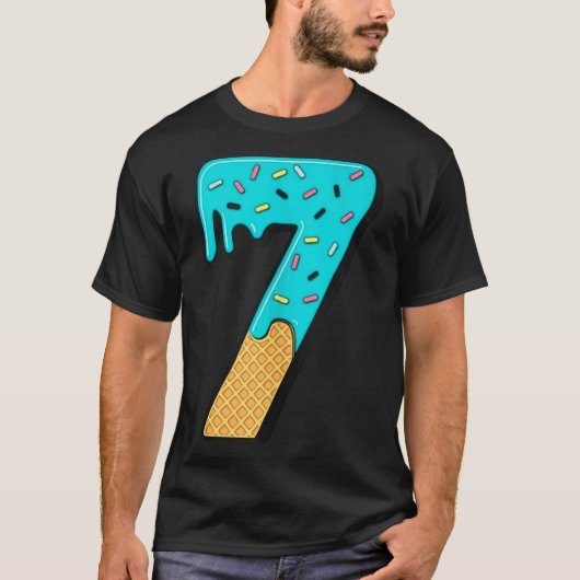 Six Seven Ice Cream 67 Fun Mason Meme Easy Hallowe T-Shirt (Vorderseite)