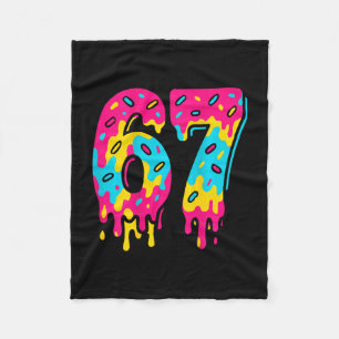 Six Seven Ice Cream Drip 67 Meme Gen Alpha Slang ( Fleecedecke