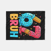 Six Seven Ice Cream Drip Cool Meme 67 Bruh Funny N Fleecedecke (Vorderseite (Horizontal))