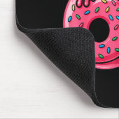 Six Seven Ice Cream Drip Cool Meme 67 Funny Number Mousepad (Ecke)