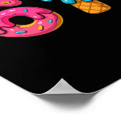 Six Seven Ice Cream Drip Meme 67 Sport Funny Trend Poster (Ecke)