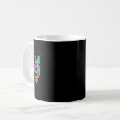 Six Seven Ice Cream Drip Sport 67 Cool Meme Kaffeetasse (Vorderseite Links)
