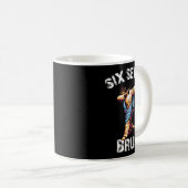 Six Seven Jesus Dabbing Christmas 6 7 Meme 67 Kids Kaffeetasse (VorderseiteRechts)