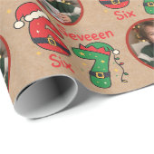 “Six Seven” Kinder - Geschenkpapier — Benutzerdefi (Rolleneckpunkt)
