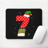 Six Seven Matching 67 Christmas Elf Hat Meme Gen A Mousepad (Mit Mouse)