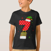 Six Seven Matching 67 Christmas Elf Hat Meme Gen A T-Shirt (Vorderseite)