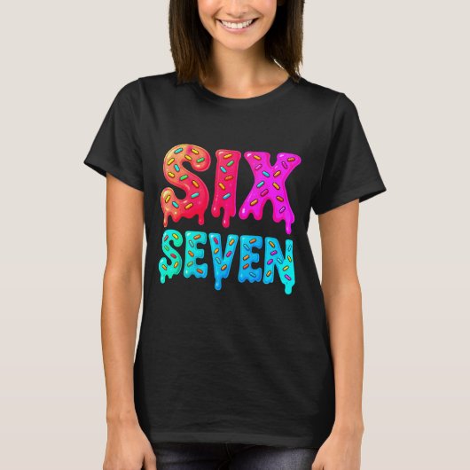 Six Seven Meme 67 Srts Jersey For Boys Girls Kids T-Shirt (Vorderseite)