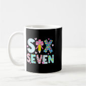 Six Seven Meme 67 Teacher Women Students Kids 6-7  Kaffeetasse (Links)