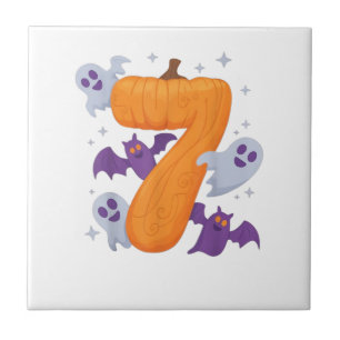 Six Seven Meme 6 7 Halloween Kostümcouch Fliese