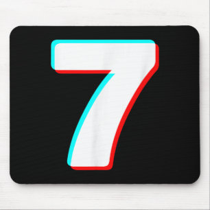 Six Seven Meme 7 Kostüm Halloween Paare passend Mousepad