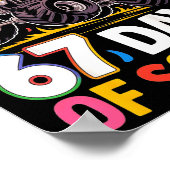 Six Seven Meme Boys Girls Kids Poster (Ecke)