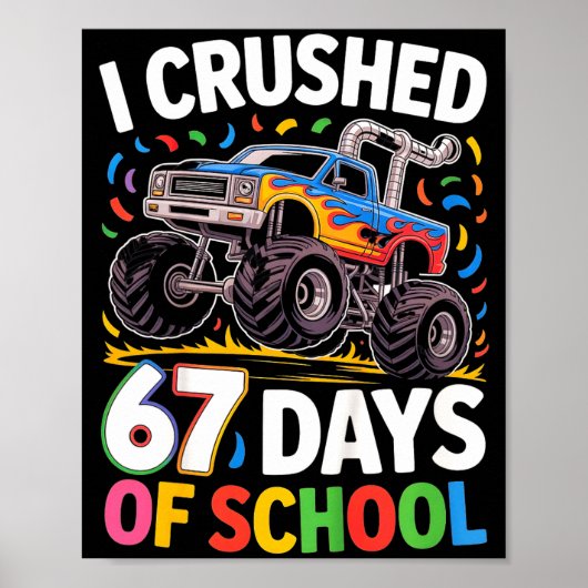 Six Seven Meme Boys Girls Kids  Poster (Vorne)