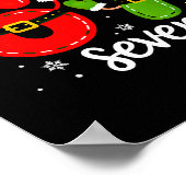 Six Seven Meme Christmas 67 Xmas  Poster (Ecke)