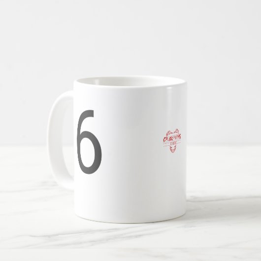 Six Seven Meme Coffee Tasse (Vorderseite Links)