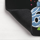 Six Seven Meme Dabbing Baby Whale 67 Funny Gen Z A Mousepad (Ecke)