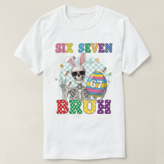 Six-seven Meme Frohe Ostern 2026  T-Shirt