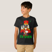 Six Seven Meme Funny Holiday Toy Soldier  T-Shirt (Vorne ganz)