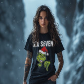 Six Seven Meme – Funny Mean Guy Noël Christmas T-Shirt
