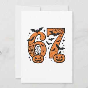 Six Seven Meme Halloween 67 Mason Spooky Ankündigung