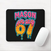 Six Seven Meme Mason 67 Eis Drip Lustig (auf B Mousepad (Mit Mouse)