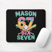 Six Seven Meme Mason Ice Cream Drip Funny Bysebyll Mousepad (Mit Mouse)