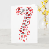 Six Seven Meme Nummer 7 Paare passend zum Valentin Karte (Gelbe Blume)