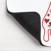 Six Seven Meme Nummer 7 Paare passend zum Valentin Mousepad (Ecke)