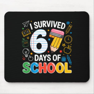 Six Seven Meme überlebte 67 Tage Schule Schüler  Mousepad