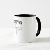 Six Seven Meme Viral 67 Mason Sign Language Tasse (VorderseiteRechts)