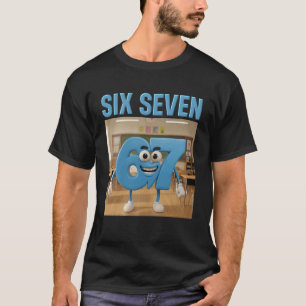 Six Seven Newcomer Hirnfäule 2026 Jungen Catchph T-Shirt