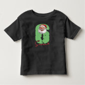 Six Seven Santa, Funny Matching Kleinkind T-shirt (Vorderseite)