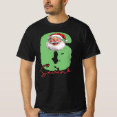 Six Seven Santa, Funny Matching T-Shirt (Vorderseite)